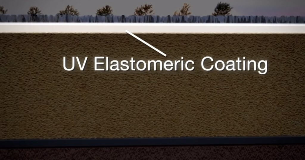 Armstrong Foam Roof elastomeric coating - recoating your foam roof