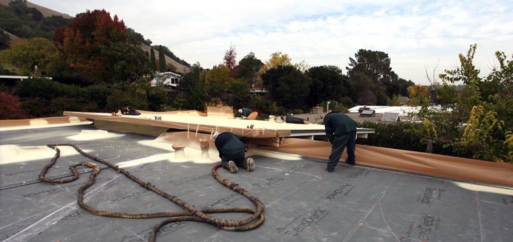 The Armstrong Foam Roofing Installation Process