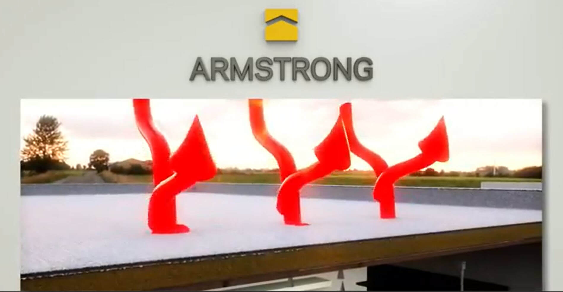 armstrong foam roofing reflects heat from the outside and keeps the temperature constant inside