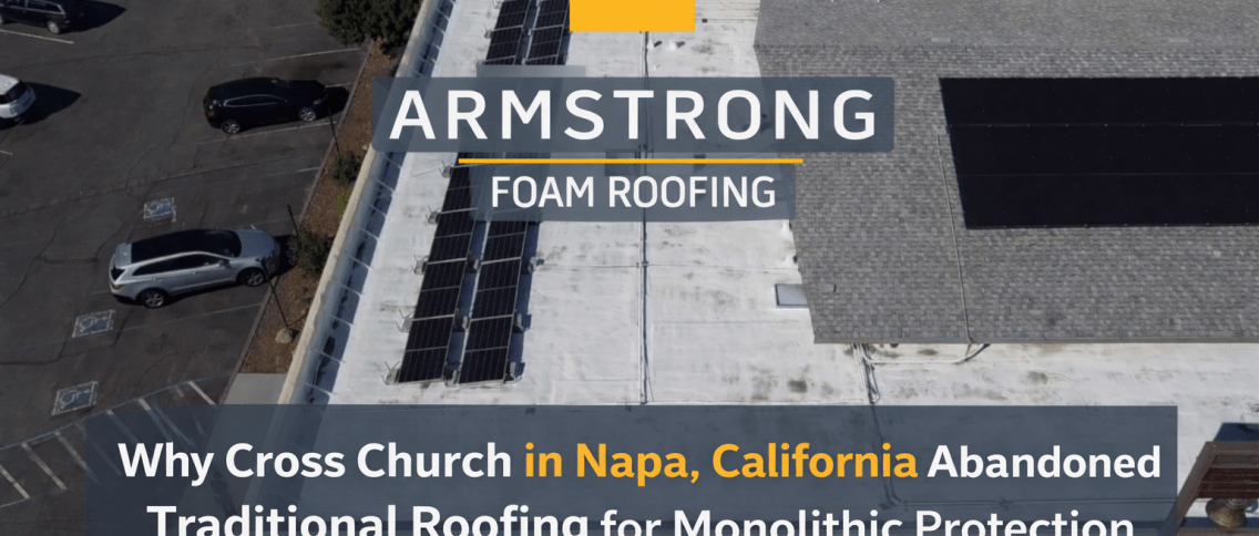 Why Cross Church in Napa, California Abandoned Traditional Roofing for Monolithic Protection