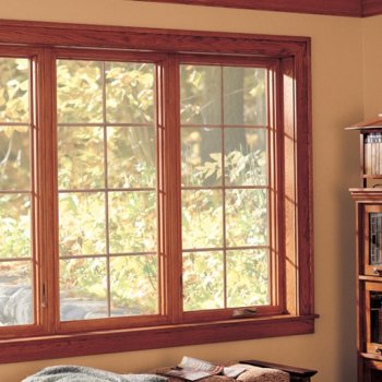 Armstrong Windows - traditional wood grain windows