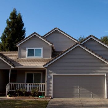 Armstrong Painting - Exterior Painting Job of a beige house