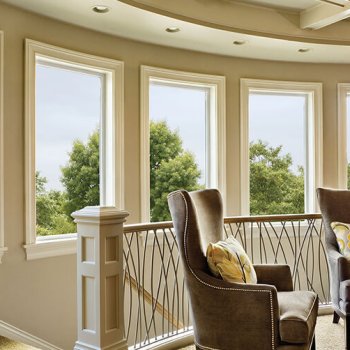 Armstrong Windows - 5 large white residential vinyl replacement windows