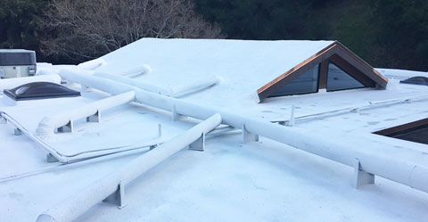 Foam Roofing Solutions For Flat Roofs in The Bay Area